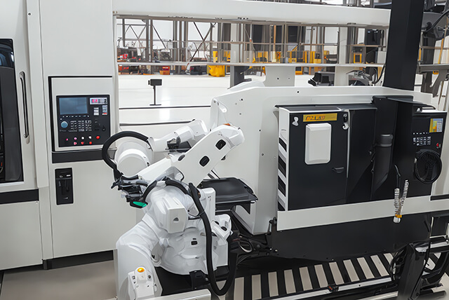 镭雕机器人上下料